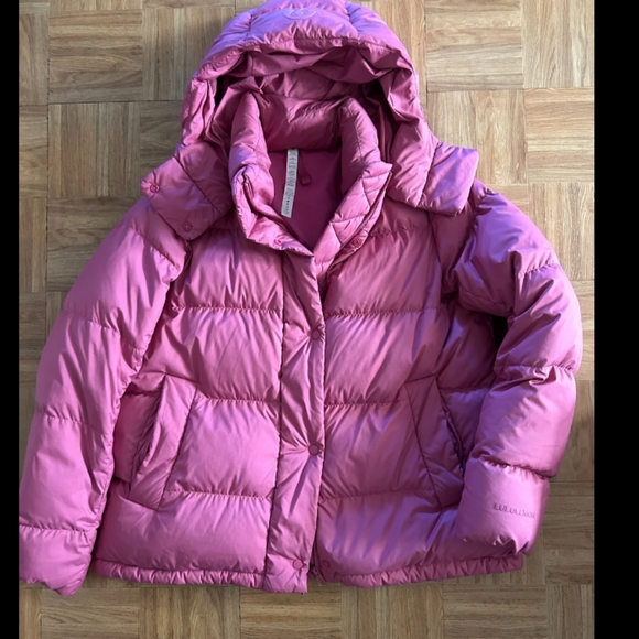 Lululemon wunder puff jacket size